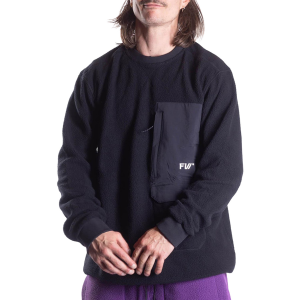 Forward Outdoor Apparel Co. Forward Outdoor Apparel Co. Sherpa Fleece Crew Men's 2027 in Black size Medium | Nylon/Polyester - $165.00 at evo
