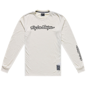 Troy Lee Designs Skyline Fakie Long-Sleeve Ride T-Shirt 2027 in Khaki size X-Large