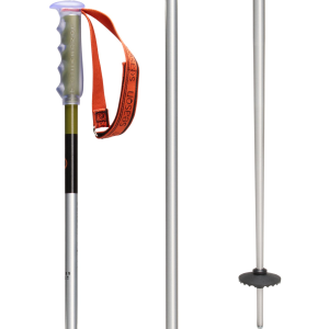 Season Primer Ski Poles 2027 in Silver size 135 | Aluminum/Rubber