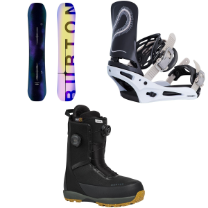 Burton Burton Custom Flying V Snowboard 2027 - 154W Package (154W cm) + M Mens size 154W/M | Aluminum - $1250.87 at evo
