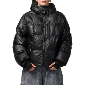 Souvenir Souvenir Mountain Puffy Jacket Unisex 2027 in Black size Large | Nylon - $359.95 at evo