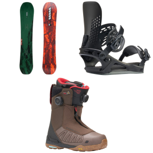 K2 K2 Manifest Snowboard 2027 - 157W Package (157W cm) + L Mens in Black size 157W/L | Nylon/Bamboo - $1358.87 at evo