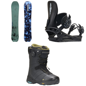 K2 K2 Commonwealth Snowboard 2027 - 154W Package (154W cm) + M Mens size 154W/M | Nylon/Bamboo - $1295.87 at evo