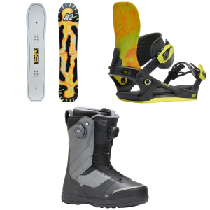 K2 K2 Almanac Snowboard 2027 - 153 Package (153 cm) + M Mens in Black size 153/M | Nylon - $1142.87 at evo