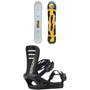 K2 K2 Almanac Snowboard 2027 - 161 Package (161 cm) + X-Large Mens in Black size 161/Xl | Nylon - $755.91 at evo