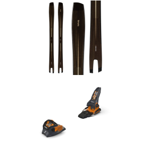 Simply. Simply. Recreation Skis 2027 - 180 Package (180 cm) + 105 Adult Alpine Bindings in Orange size 180/105 | Plastic - $1598.99 at evo