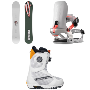 Bataleon Tornado x Beyond Medals Snowboard 2027 - 162 Package (162 cm) + M/L Mens in Black size 162/M/L | Aluminum