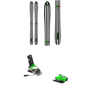 Salomon Salomon Depart .01 Skis 2027 - 188 Package (188 cm) + 105 Adult Alpine Bindings | Titanal in Gold size 188/105 | Aluminum - $1249.90 at evo