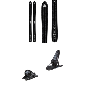 Salomon Salomon Depart .02 Skis 2027 - 164 Package (164 cm) + 100 Adult Alpine Bindings in Black size 164/100 - $899.92 at evo