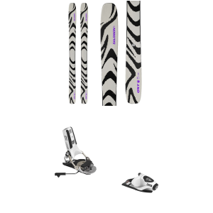 Salomon Salomon QST 92 Skis 2027 - 168 Package (168 cm) + 95 Adult Alpine Bindings in Black size 168/95 - $899.90 at evo
