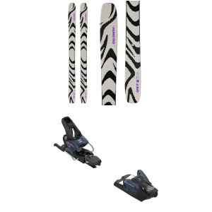 Salomon Salomon QST 92 Skis 2027 - 152 Package (152 cm) + 90 Adult Alpine Bindings in Black size 152/90 - $849.90 at evo