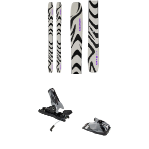 Salomon Salomon QST 92 Skis 2027 - 184 Package (184 cm) + 90 Adult Alpine Bindings in Black size 184/90 - $728.95 at evo