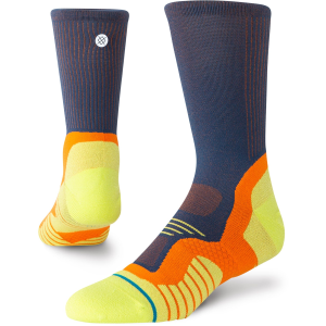 Stance Pace Light Crew Socks Unisex 2026 in White size Large | Nylon