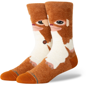 Stance Gizmo Crew Socks 2026 in Brown size Medium | Nylon/Cotton/Elastane