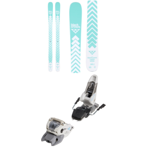 Black Crows Women's Black Crows Captis Birdie Skis 2027 - 160 Package (160 cm) + 90 Adult Alpine Bindings in Light Blue size 160/90 - $868.99 at evo