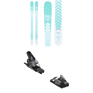 Black Crows Women's Black Crows Captis Birdie Skis 2027 - 160 Package (160 cm) + 90 Adult Alpine Bindings in Gold size 160/90 - $868.95 at evo