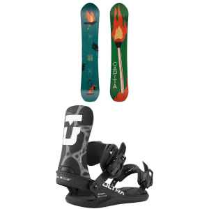 Women's CAPiTA The Equalizer Snowboard 2027 - 150 Package (150 cm) + M Womens in Black size 150/M