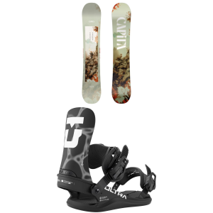 Women's CAPiTA Paradise Snowboard 2027 - 149 Package (149 cm) + M Womens in Blue size 149/M