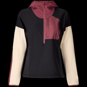 Women's Flylow Delica Hoodie 2027 in Black size Small | Elastane/Polyester