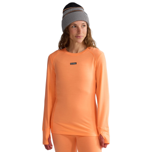 Women's Oyuki Longsleeve 2027 in Orange size Medium | Spandex/Wool