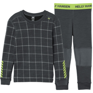 Helly Hansen Kid's Helly Hansen Graphic Lifa Set Toddlers' 027 in Pink | Wool - $90.00 at evo