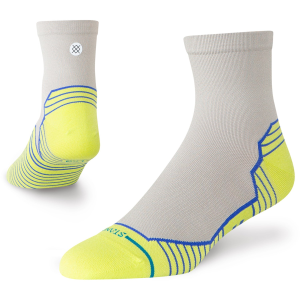 Stance Pop Out UL Quarter Socks Unisex 2026 Gray in Grey size Medium | Nylon