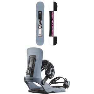 Salomon Salomon Kickback Snowboard 2026 - 155W Package (155W cm) + L Mens in Red size 155W/L | Nylon/Rubber - $447.23 at evo