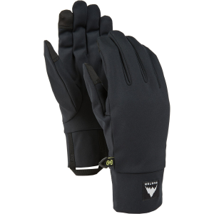 Burton Screen Grab Glove Liners 2027 in Orange size Small