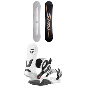 Sims Sims ATV Snowboard 2027 - 158 Package (158 cm) + L Mens in Black size 158/L - $911.94 at evo