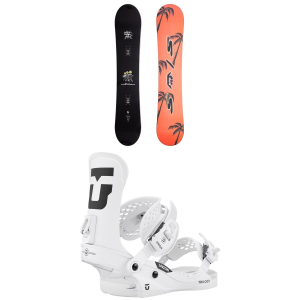 Sims Women's Sims Salt Snowboard 2027 - 144 Package (144 cm) + M Womens in Black size 144/M - $674.44 at evo
