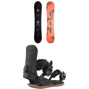 Sims Women's Sims Salt Snowboard 2027 - 139 Package (139 cm) + M Womens in Black size 139/M | Aluminum - $665.95 at evo