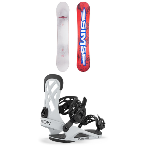 Sims Sims Keyline Snowboard 2027 - 162W Package (162W cm) + M Mens in Grey size 162W/M | Aluminum - $598.44 at evo