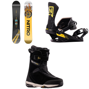Nitro Nitro Team Pro x Marcus Kleveland Snowboard 2027 - 162W Package (162W cm) + L Mens in Black size 162W/L - $1367.87 at evo