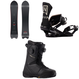 Nitro Nitro Dinghy Snowboard 2027 - 155 Package (155 cm) + M Mens in Black size 155/M - $1331.87 at evo