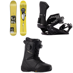 Nitro Nitro Alternator Snowboard 2027 - 154 Package (154 cm) + L Mens in Black size 154/L - $1277.87 at evo