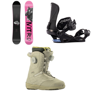 Nitro Women's Nitro Fate Pro Snowboard 2027 - 149 Package (149 cm) + S/M Womens size 149/S/M - $1250.87 at evo