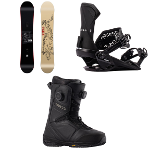 Nitro Nitro T1 Snowboard 2027 - 158W Package (158W cm) + M Mens in White size 158W/M - $1241.87 at evo