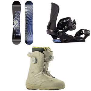 Nitro Women's Nitro Fate Snowboard 2027 - 147 Package (147 cm) + S/M Womens size 147/S/M - $1196.87 at evo