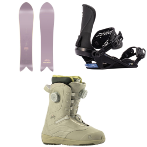 Nitro Nitro FinTwin Snowboard 2027 - 154 Package (154 cm) + S/M Womens size 154/S/M - $1133.87 at evo