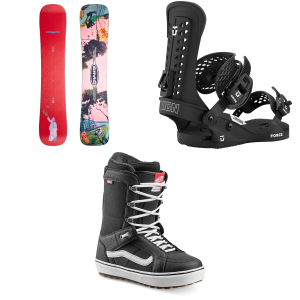 Sims Sims Mystery Lunch Snowboard 2027 - 157 Package (157 cm) + S Mens size 157/S | Bamboo - $911.94 at evo