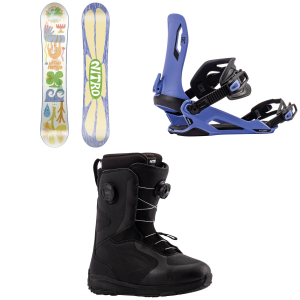 Women's Nitro Mercy Snowboard 2027 - 138 Package (138 cm) + S Mens size 138/S