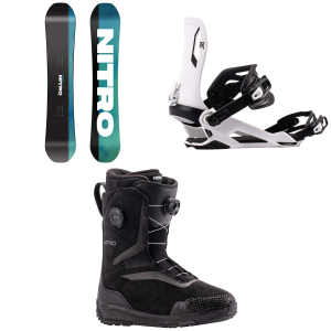 Nitro Prime Chroma Snowboard 2027 - 149 Package (149 cm) + M Mens size 149/M