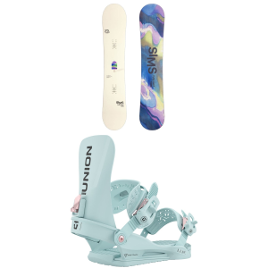 Sims Women's Sims Fluid Snowboard 2027 - 142 Package (142 cm) + L Womens in Black size 142/L | Aluminum - $566.95 at evo