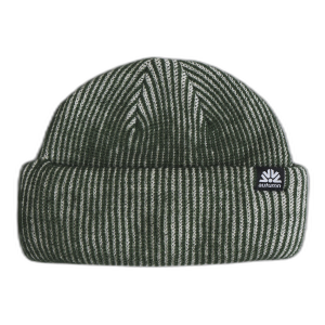 Autumn Cord Double Roll Beanie Hat 2027 in Gray | Acrylic