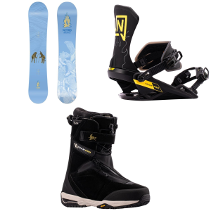 Nitro Nitro OG Team Guest Shaper Project Snowboard 2027 - 158W Package (158W cm) + M Mens in Black size 158W/M - $1367.87 at evo