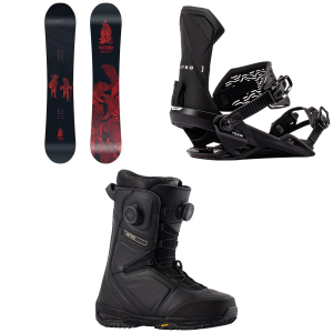 Nitro Nitro OG Team Guest Shaper Project Snowboard 2027 - 158 Package (158 cm) + L Mens in Black size 158/L - $1349.87 at evo