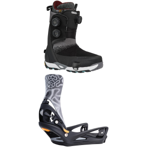 Burton Burton Waverange X Pro Step On Snowboard Boots 2027 - 13 Package (13) + S Mens in Black size 13/S | Nylon - $1209.90 at evo