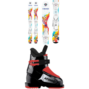 Head Kid's Head Paw Patrol Skis + JRS 4.5 GW BindingsKids' 2027 - 77 Package (77 cm) + 16 K's Alpine Ski Boots in Black size 77/16 - $418.95 at evo