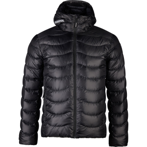 Rossignol Verok Down Hoodie Jacket Men's 2027 in Black size Large | Polyester