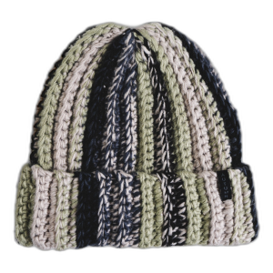 Autumn Patchwork Beanie Hat 2027 in Blue | Nylon/Acrylic/Wool